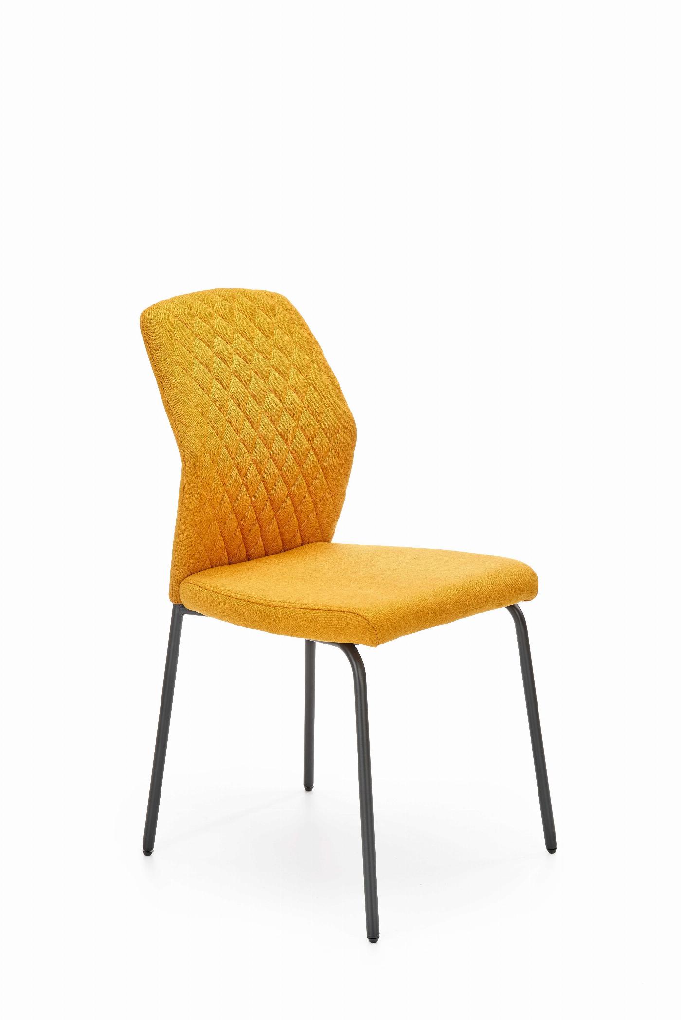 K461 krzesło musztardowy