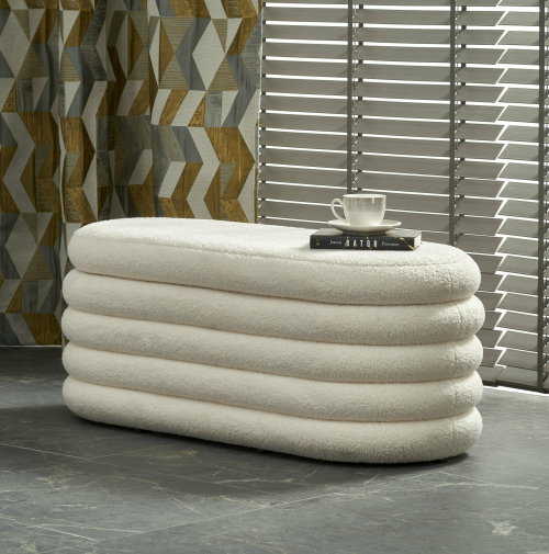 BLISS ławka z funkcją pojemnika, kremowy BLISS ławka z funkcją pojemnika, kremowy