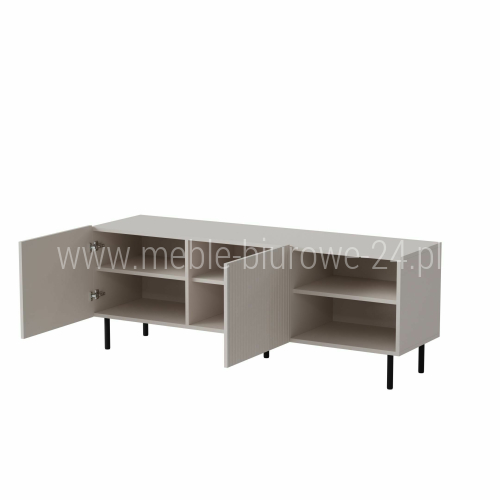 PAXOS RTV-1 TV szafka PAXOS RTV-1 TV szafka RTV 150 cm, kolor: kaszmir - czarny