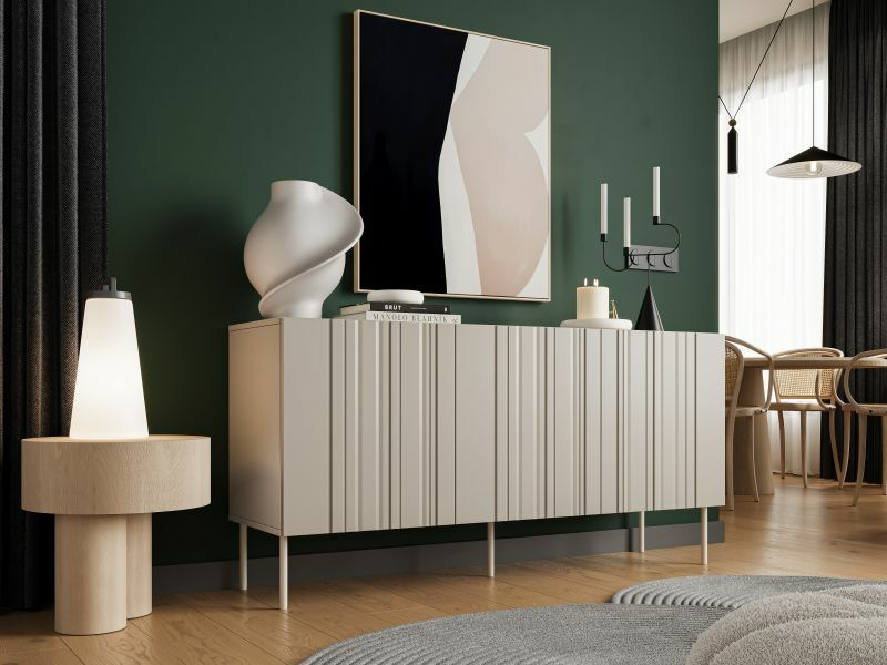 ISLA komoda 150 beż mat ( 1 szt.=2 p. )