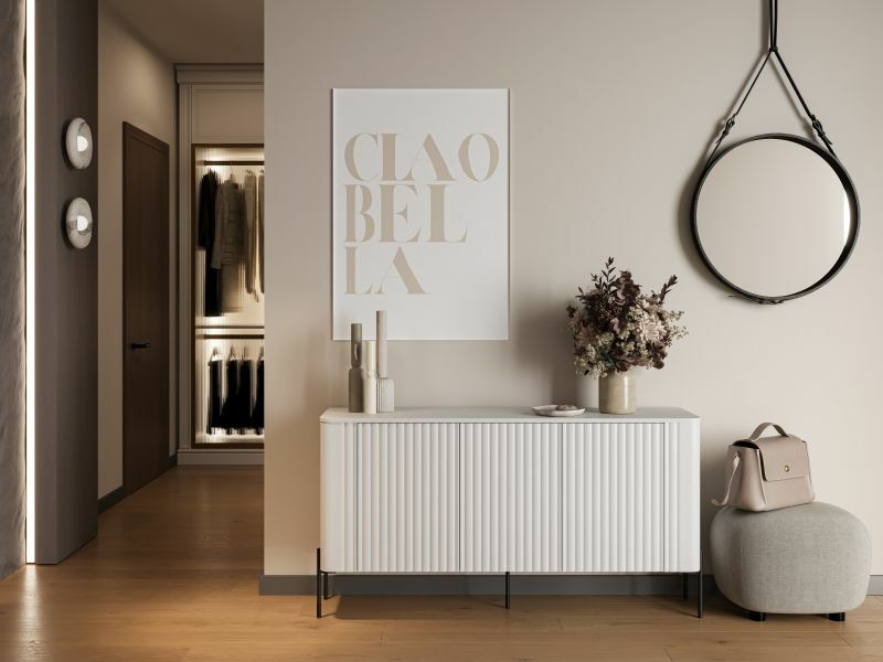 VERA komoda 150 biały ( 1 szt.=2 p. )