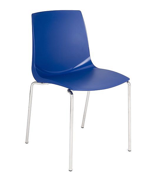 Krzesło konferencyjne ARI kubełek niebieskii
