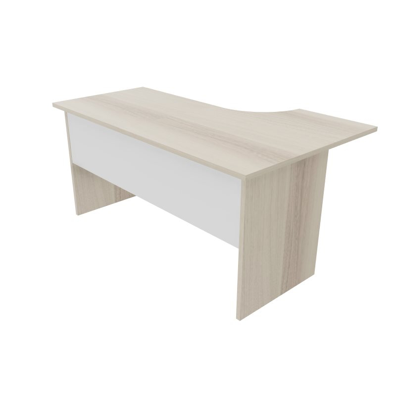 Biurko narożne WOOD BW10 prawe lub lewe 160x100/70x76h