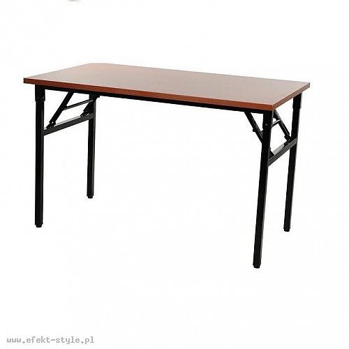 Stelaż składany do stołu i biurka EF-24C-P czarny - 116x56 cm
