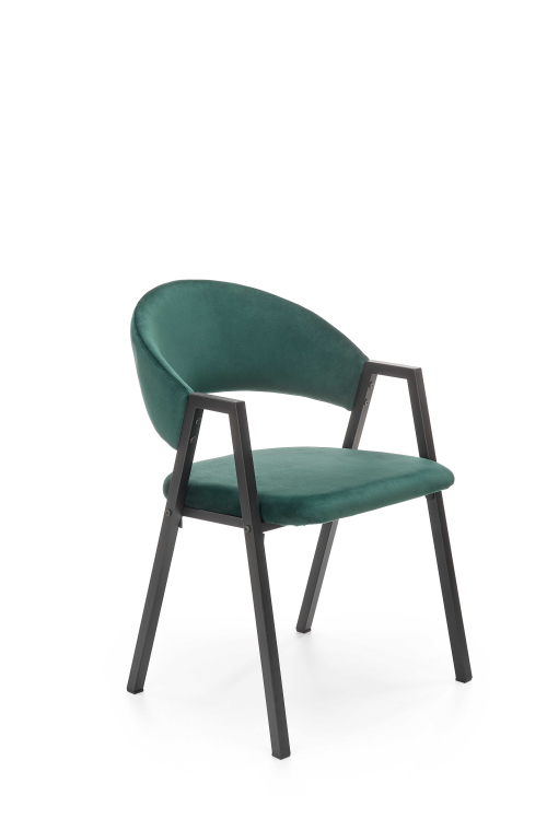 K473 krzesło ciemny zielony