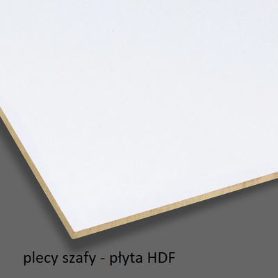 Szafa biurowa ubraniowa PS07W 66X66X220H - płyta HDF