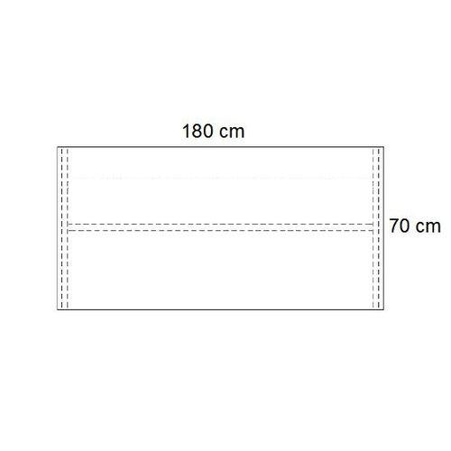 Stół PRIMUS PB49M stelaż metalowy - 180x70 cm