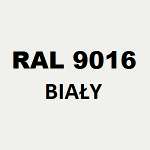 Stelaż metalowy do biurka lub stołu  ST/O/58 noga okrągła fi 6 głębokość 58 cm, różne długości - RAL 9016 - biały