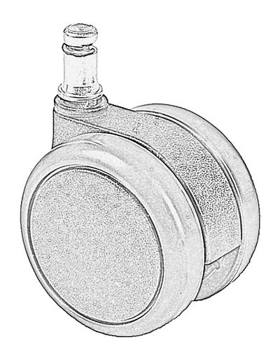 Fotel obrotowy BALANCE - ergonomiczny - Kółka miękkie - do powierzchni twardych (np. panele, płytki)