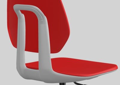 Specjalistyczne Krzesło obrotowe KARES PL/BP - różne kolory - Szary