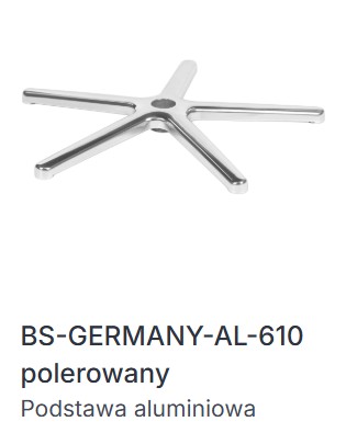 Specjalistyczne Krzesło obrotowe KARES PL/BP - różne kolory - Aluminiowa