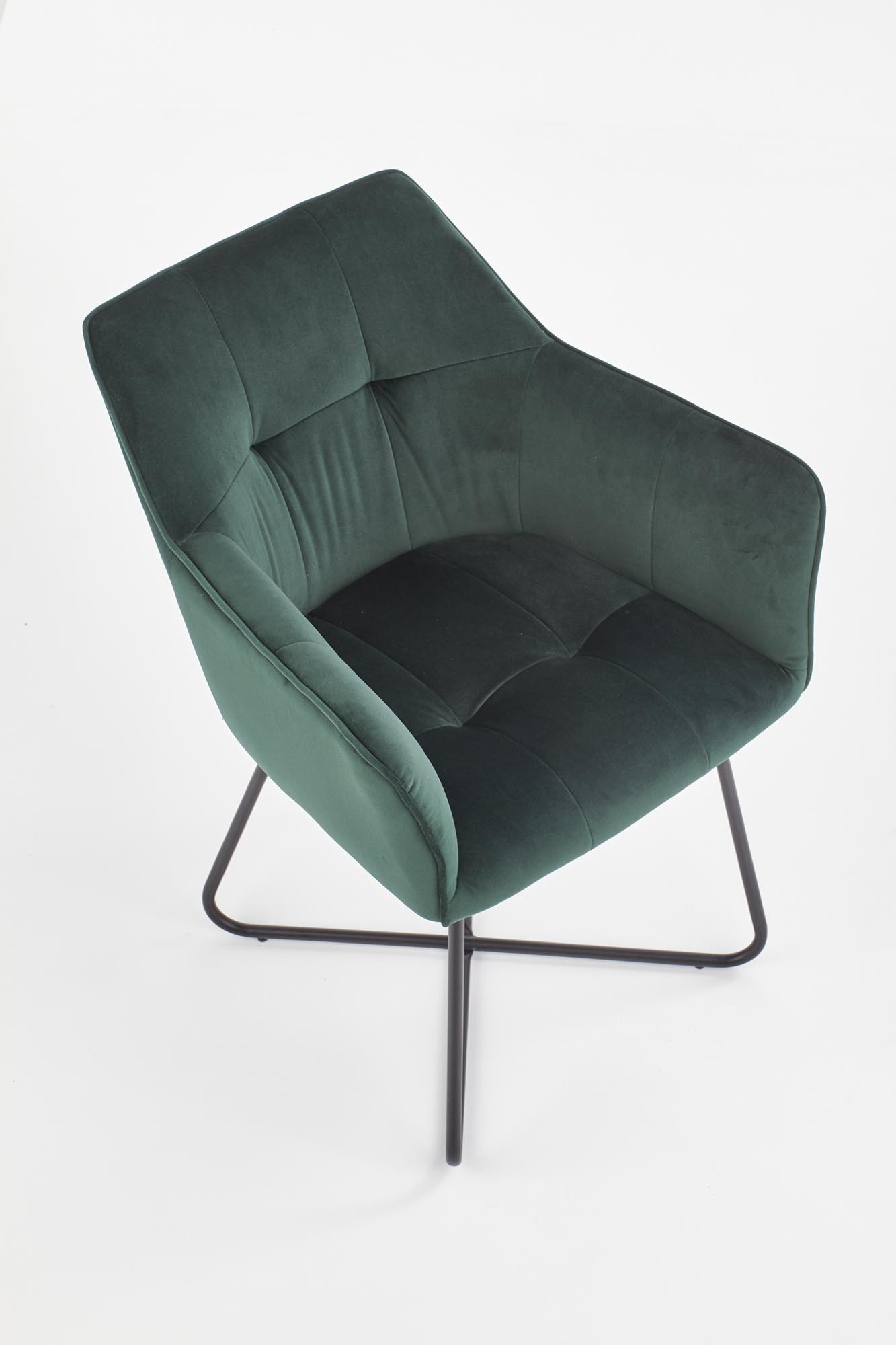 K377 krzesło ciemny zielony