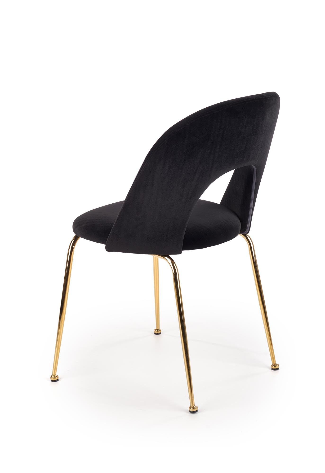 K385 krzesło czarny / złoty