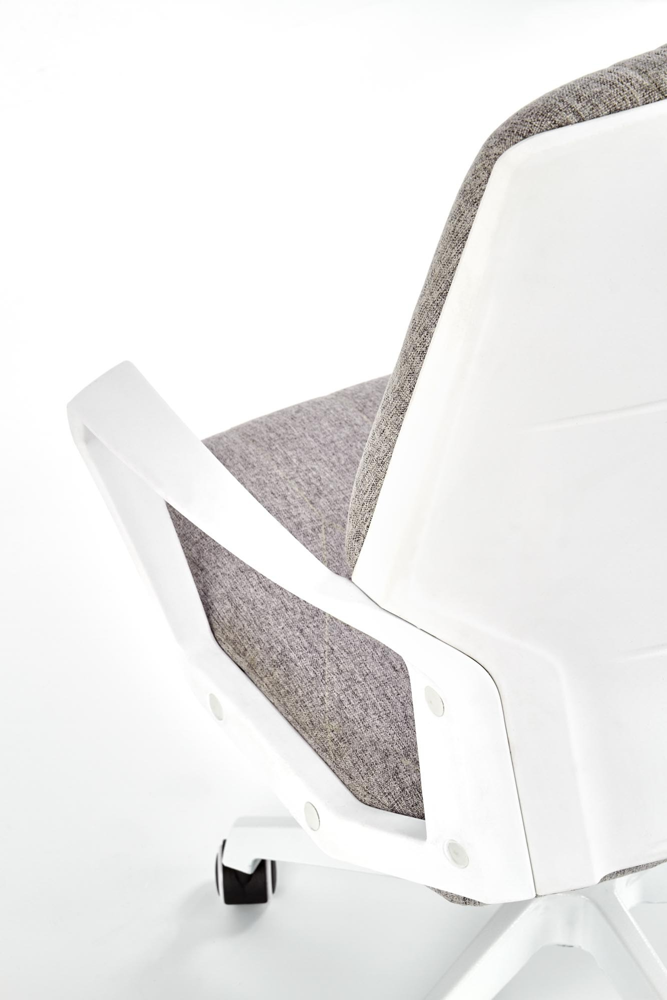 Krzesło obrotowe SPIN 2 beżowy / biały
