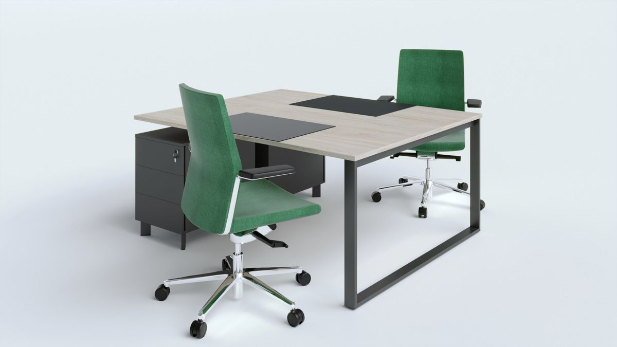 Biurko podporowe OMIX BO15 180x140x76h 