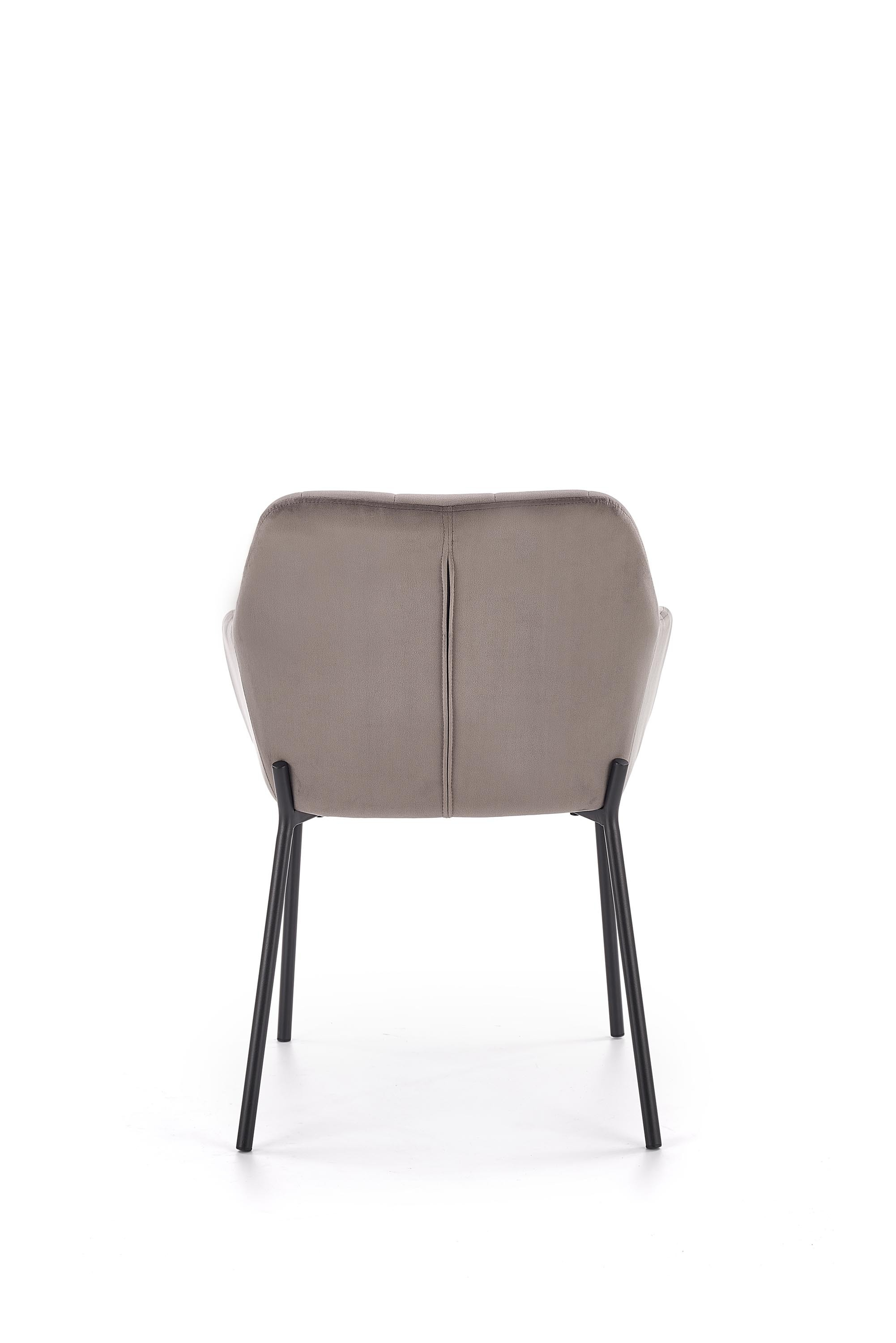 K305 krzesło czarny / popielaty