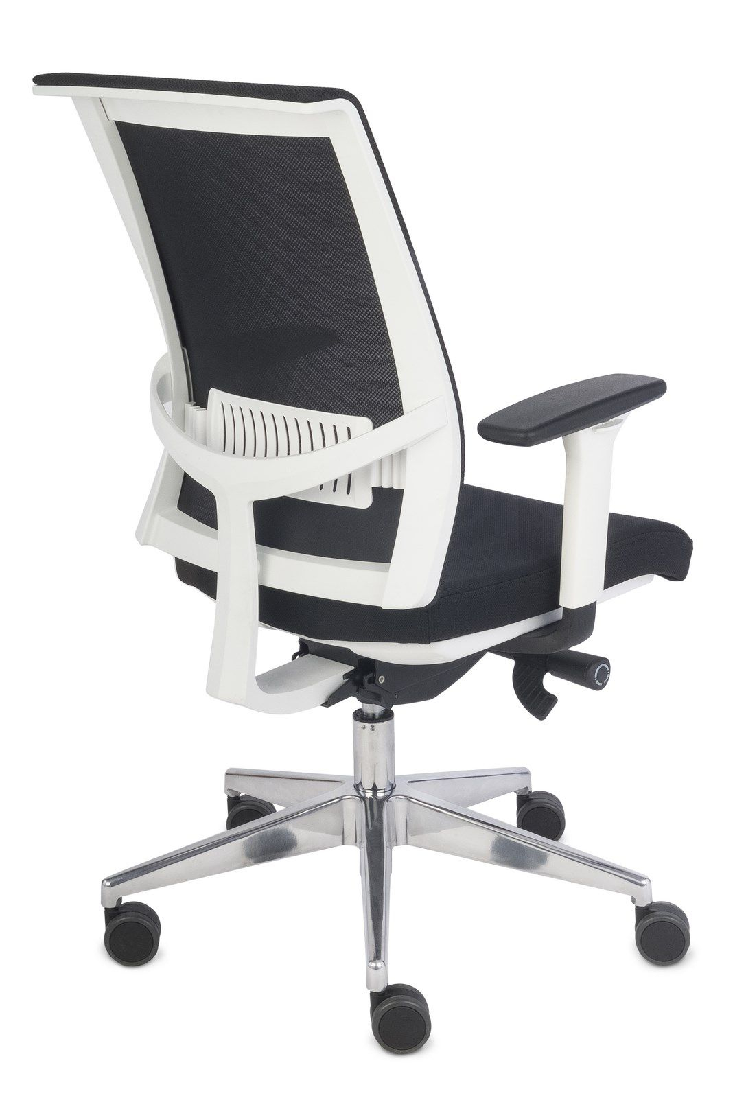 Fotel biurowy LEVEL WS white/chrome