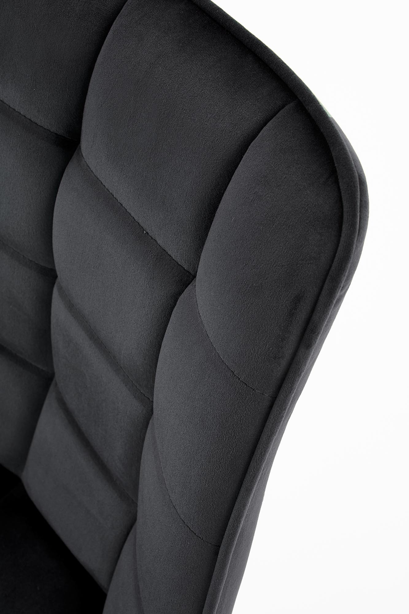 K332 krzesło nogi - czarne, siedzisko - czarny