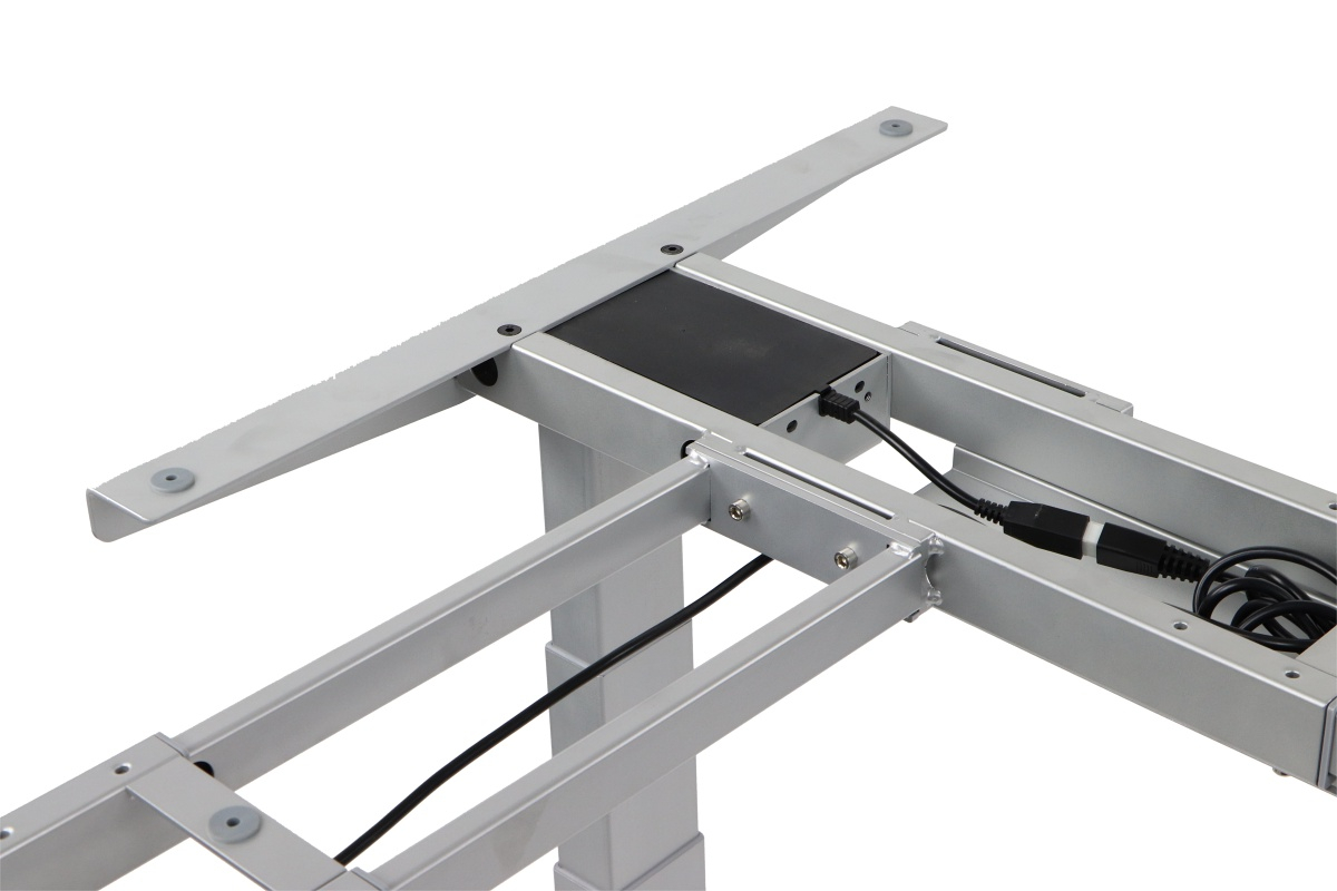 Stelaż elektryczny trzysilnikowy UT04-3T/90A/A-aluminium  