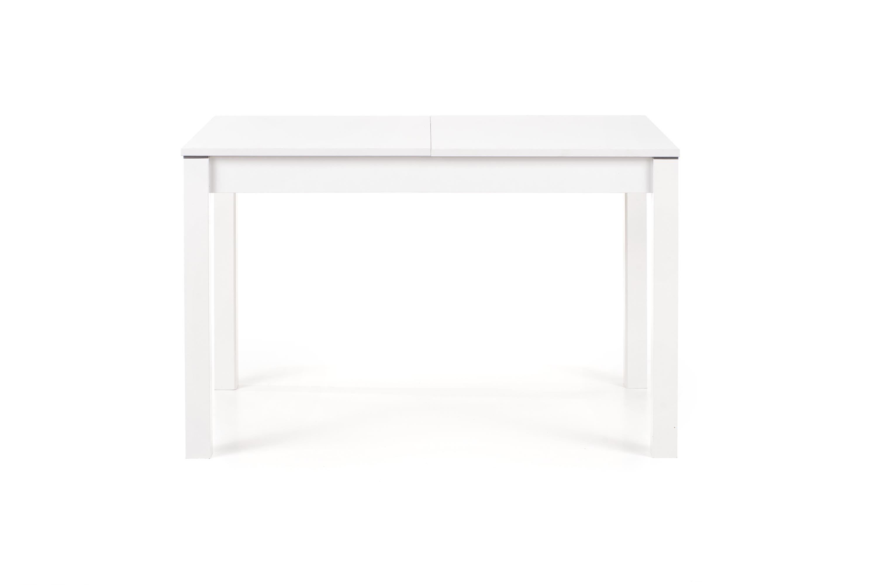 MAURYCY stół 118÷158/75/76 cm kolor biały