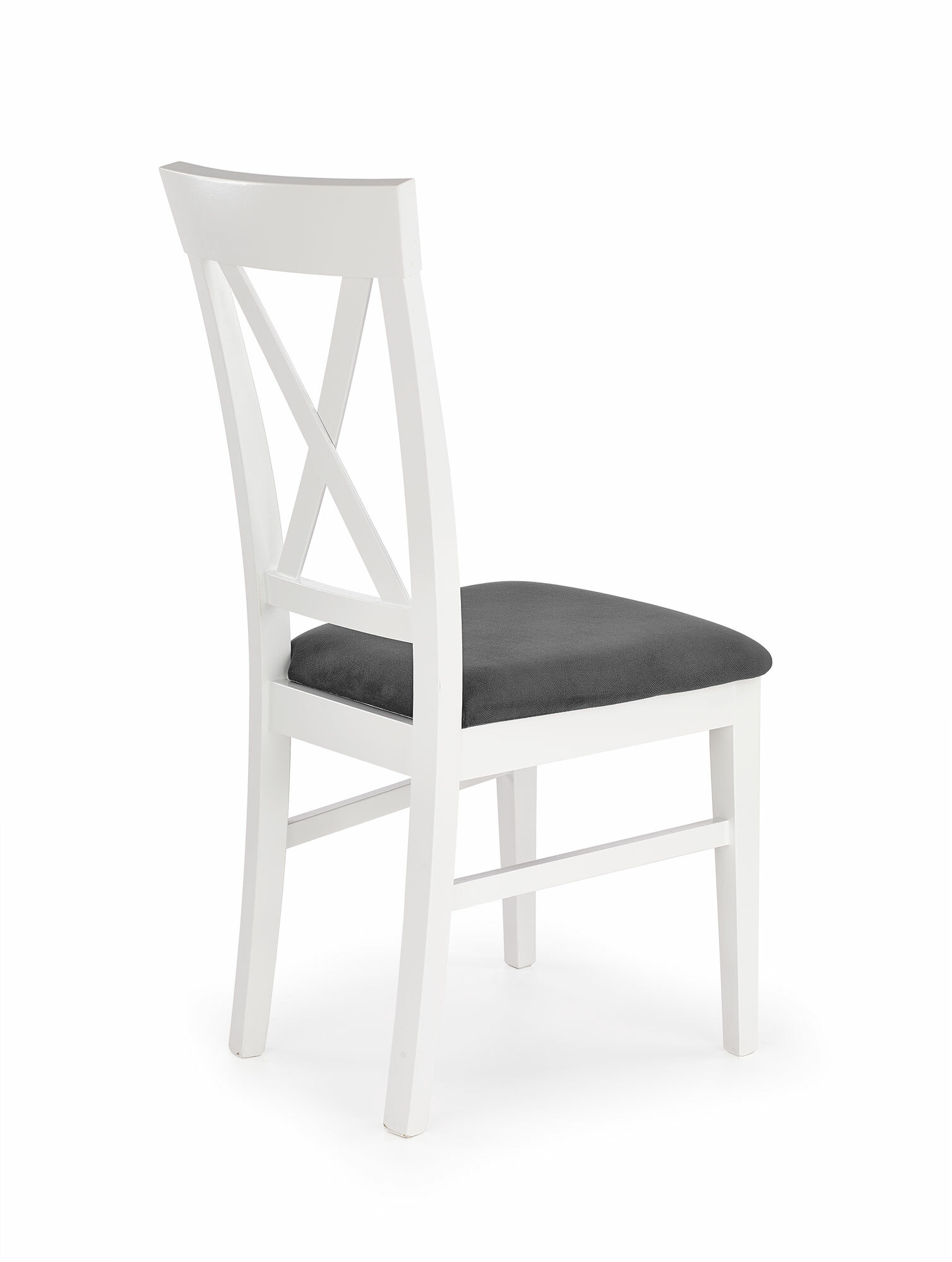 BERGAMO krzesło biało-granatowe