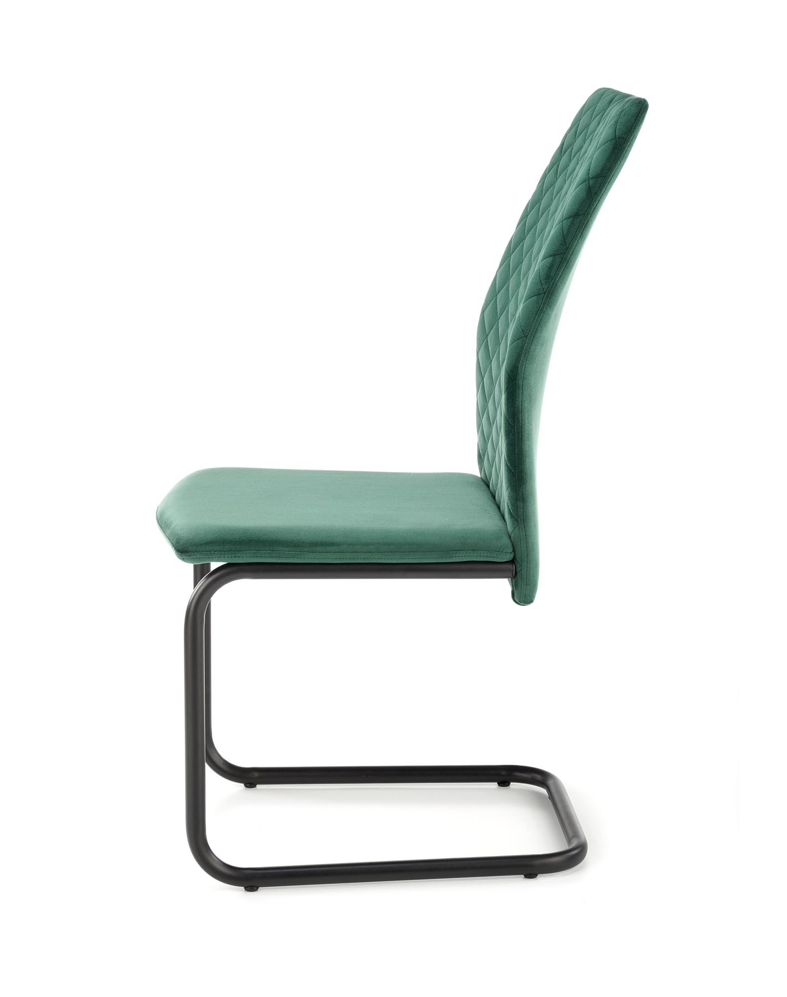 K444 krzesło ciemny zielony