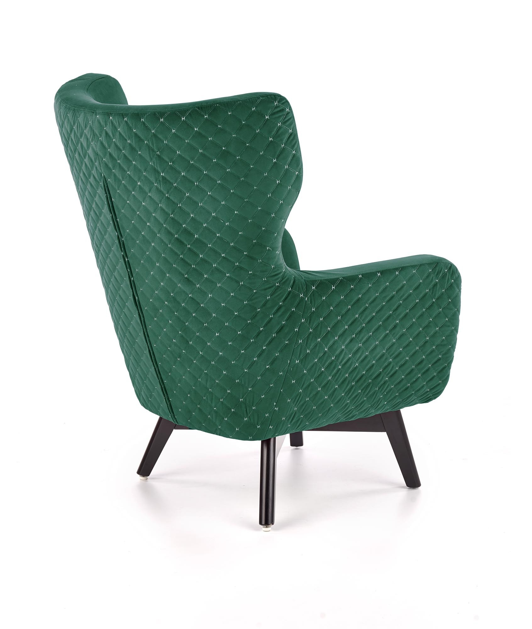MARVEL fotel wypoczynkowy ciemny zielony / czarny