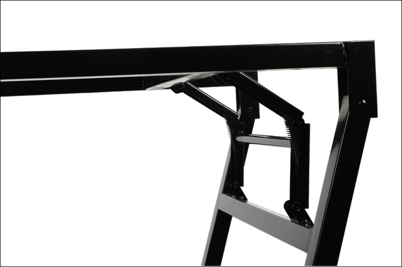 Stelaż składany do stołu i biurka 24C-P czarny - 136x66 cm  
