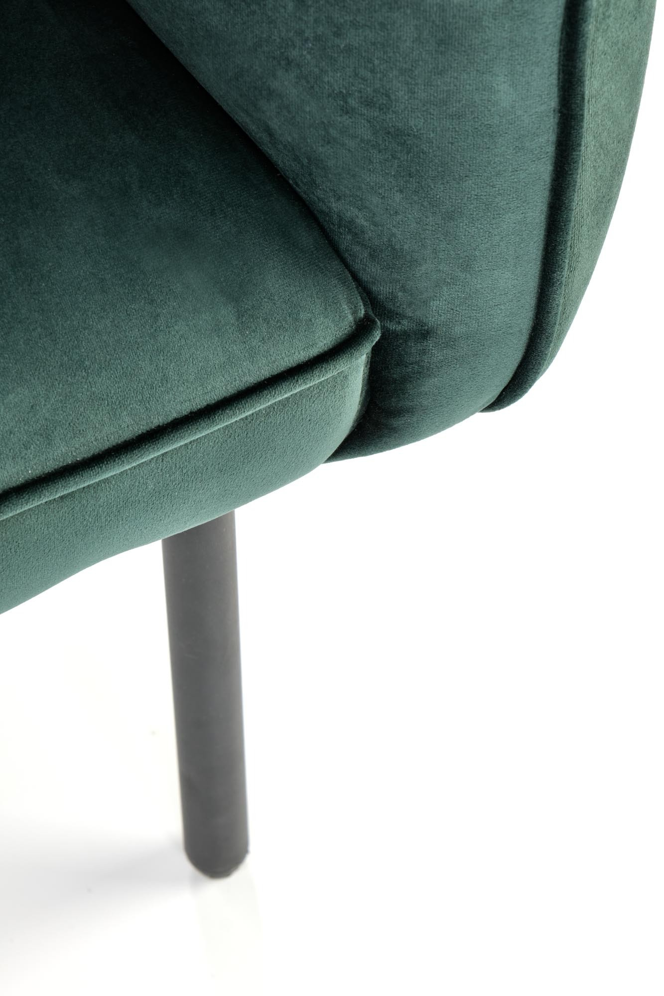 BRASIL fotel wypoczynkowy ciemny zielony/ czarny