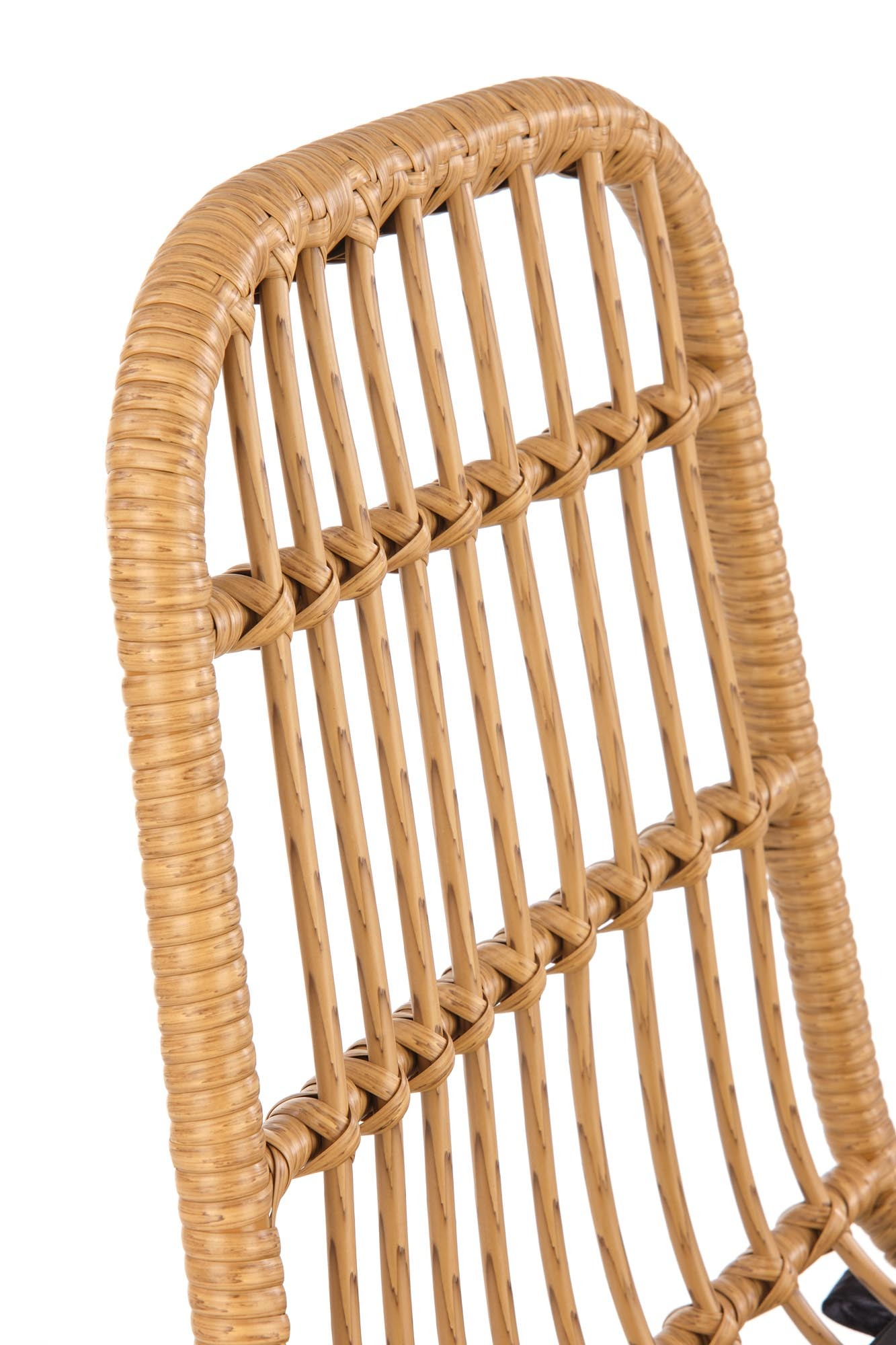K401 krzesło czarny / naturalny