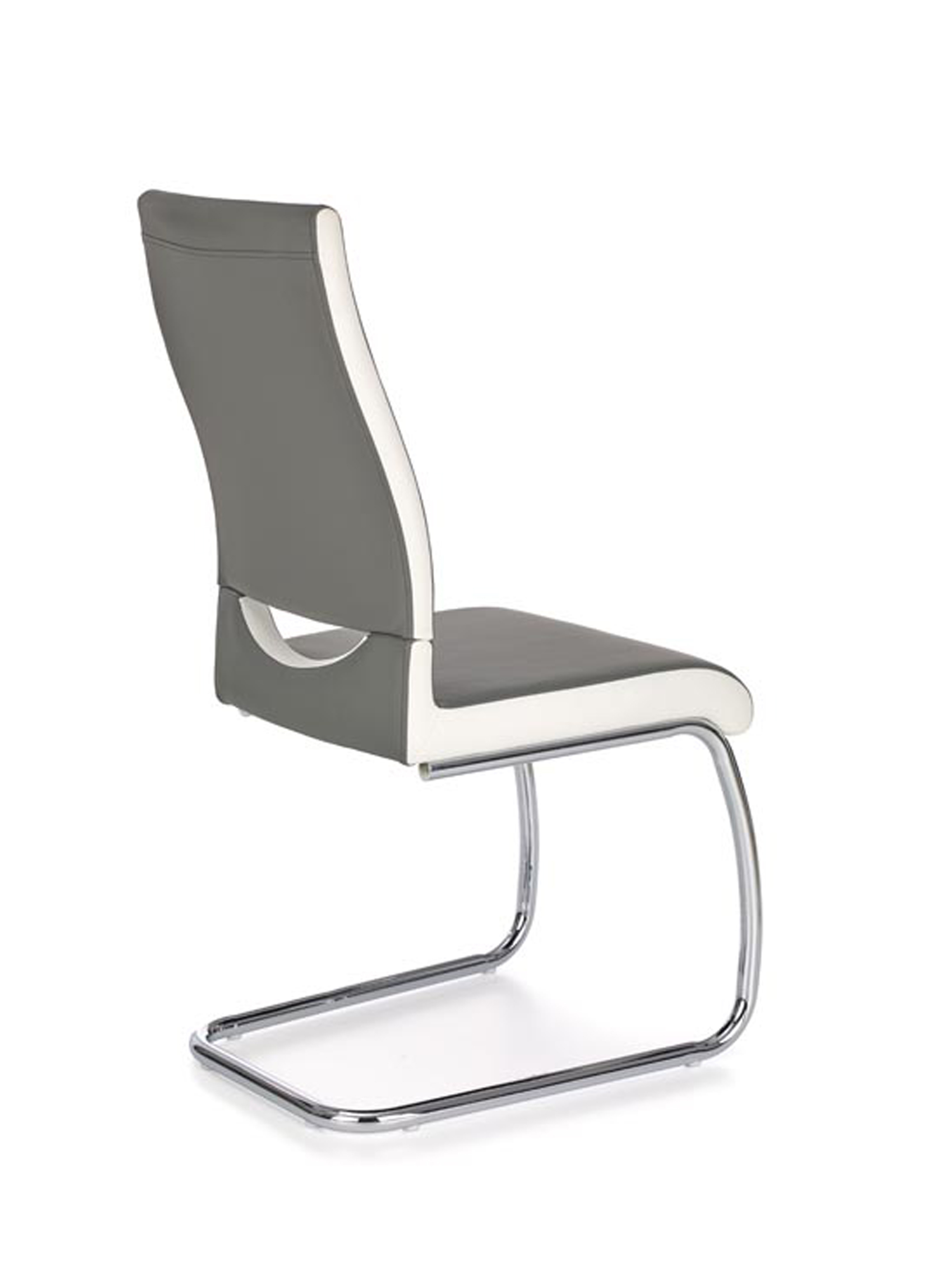 K259 krzesło popiel / biały (2p=4szt)