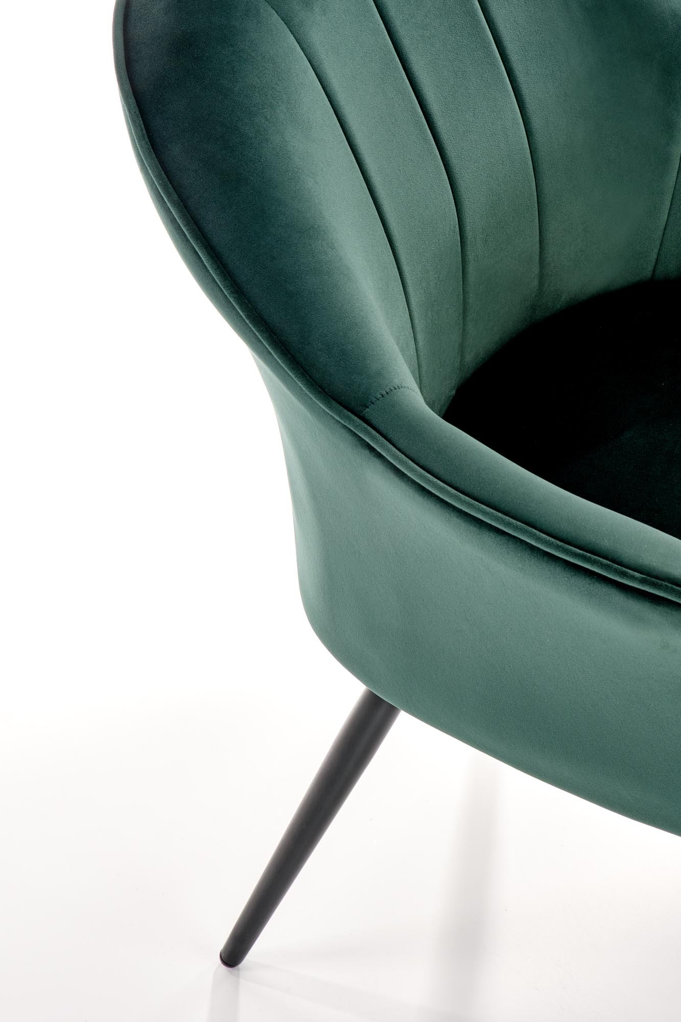 K468 krzesło ciemny zielony