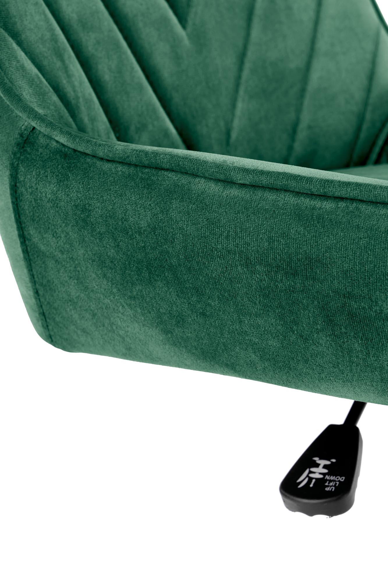 RICO fotel młodzieżowy ciemny zielony