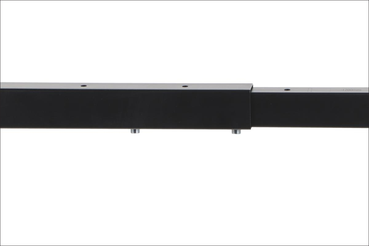 Stelaż z regulowaną długością 105,5-145,5 cm NY-HF05RB czarny