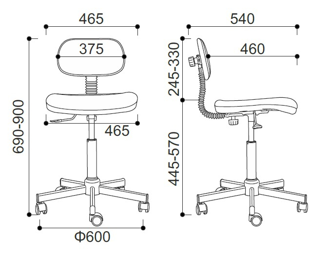 Logika BP- Krzesło obrotowe