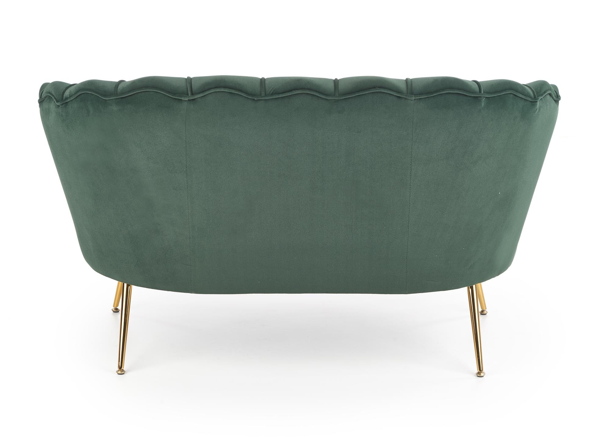 AMORINITO XL fotel wypoczynkowy ciemny zielony / złoty