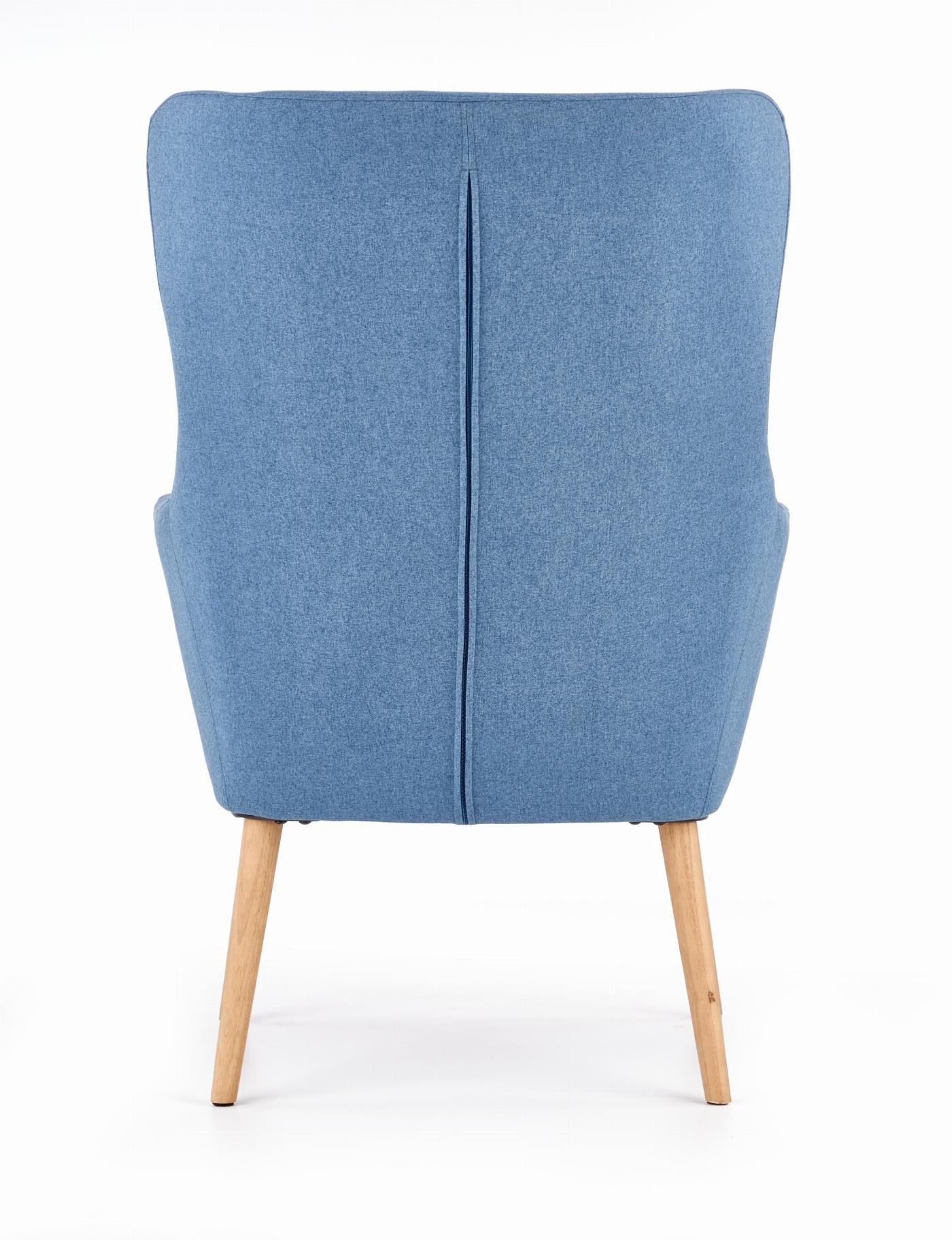 COTTO fotel wypoczynkowy niebieski
