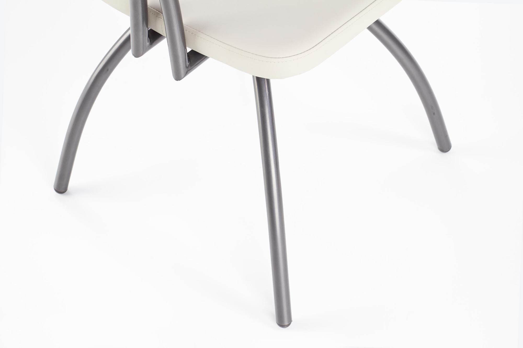 K298 krzesło jasny popiel / grafitowy