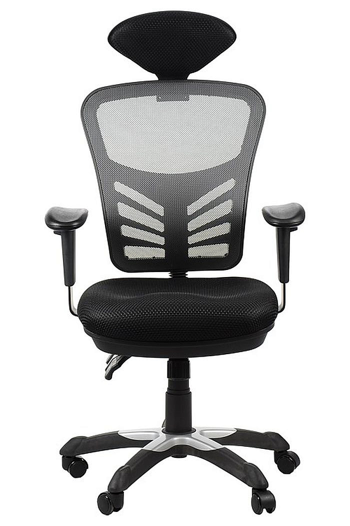 Fotel Biurowy Obrotowy HG0001H szary