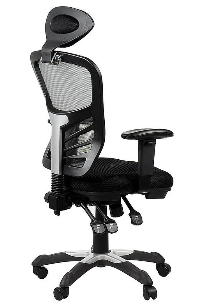 Fotel Biurowy Obrotowy HG0001H szary