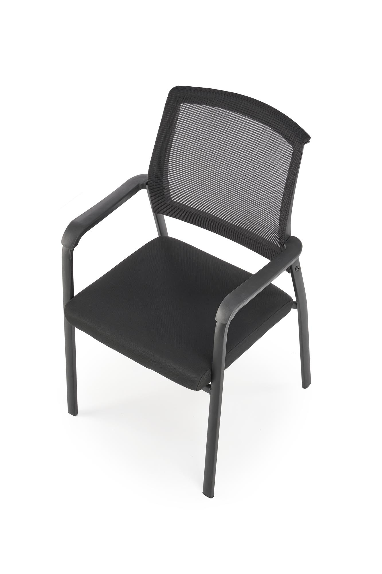 Krzesło konferencyjne BERGEN kolor czarny