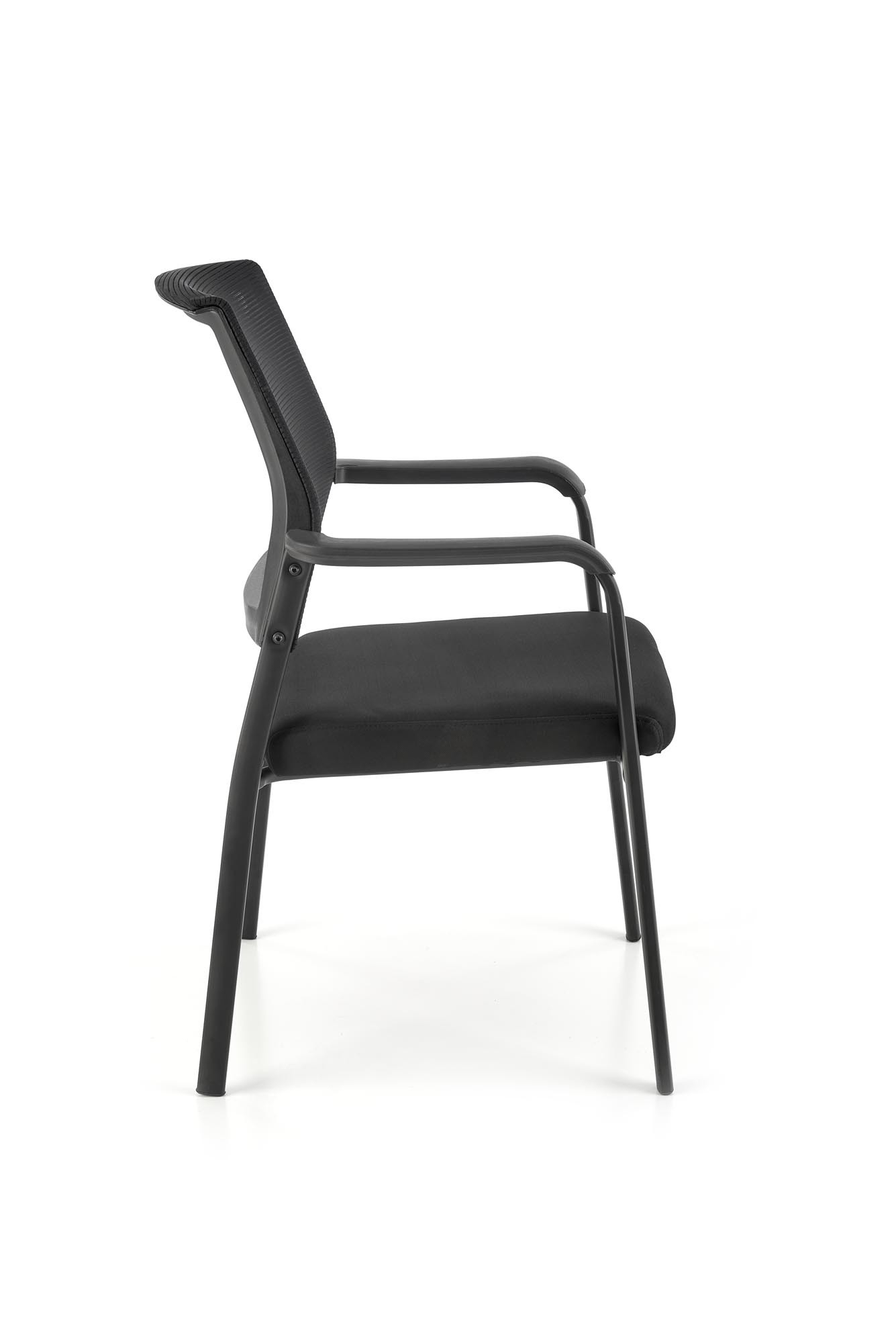 Krzesło konferencyjne BERGEN kolor czarny
