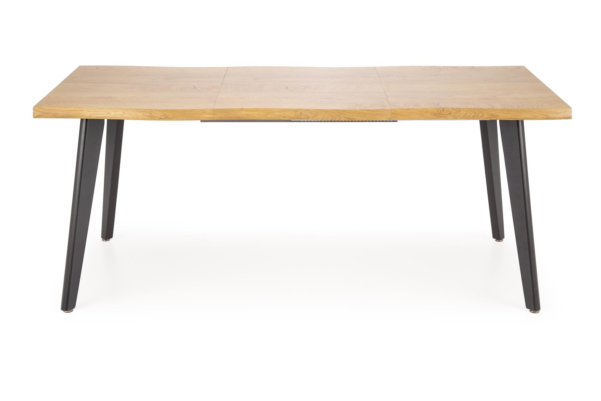 DICKSON 2 stół rozkładany 150-210/90 cm, blat - naturalny, nogi - czarny
