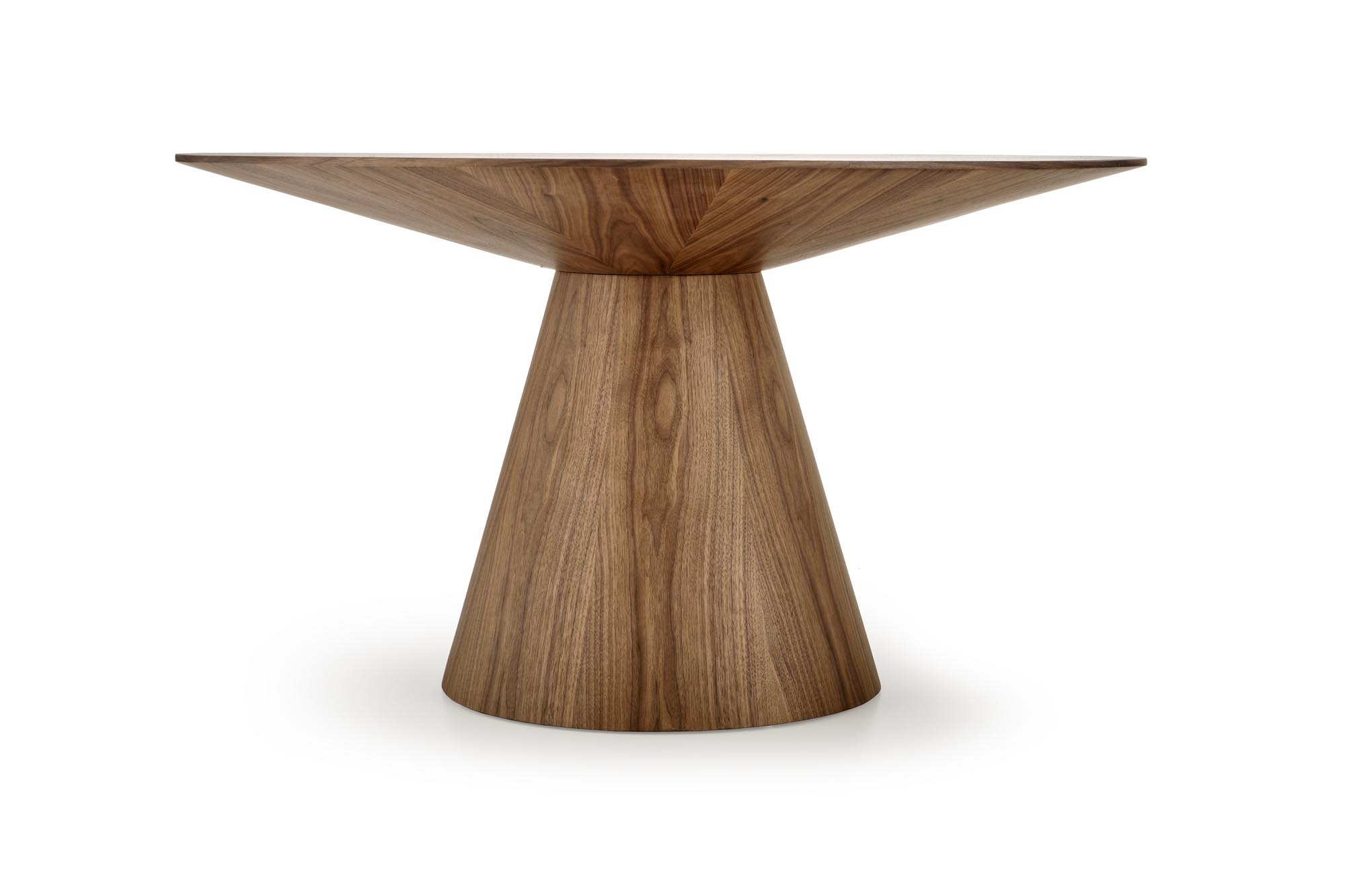 HENDERSON stół okrągły fi 136/78 cm, orzechowy