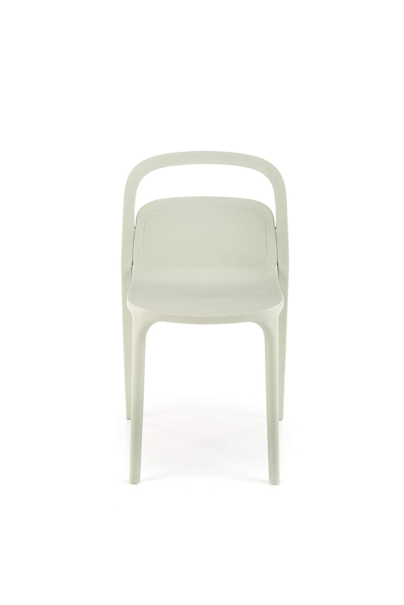 Krzesło z tworzywa K490 miętowy