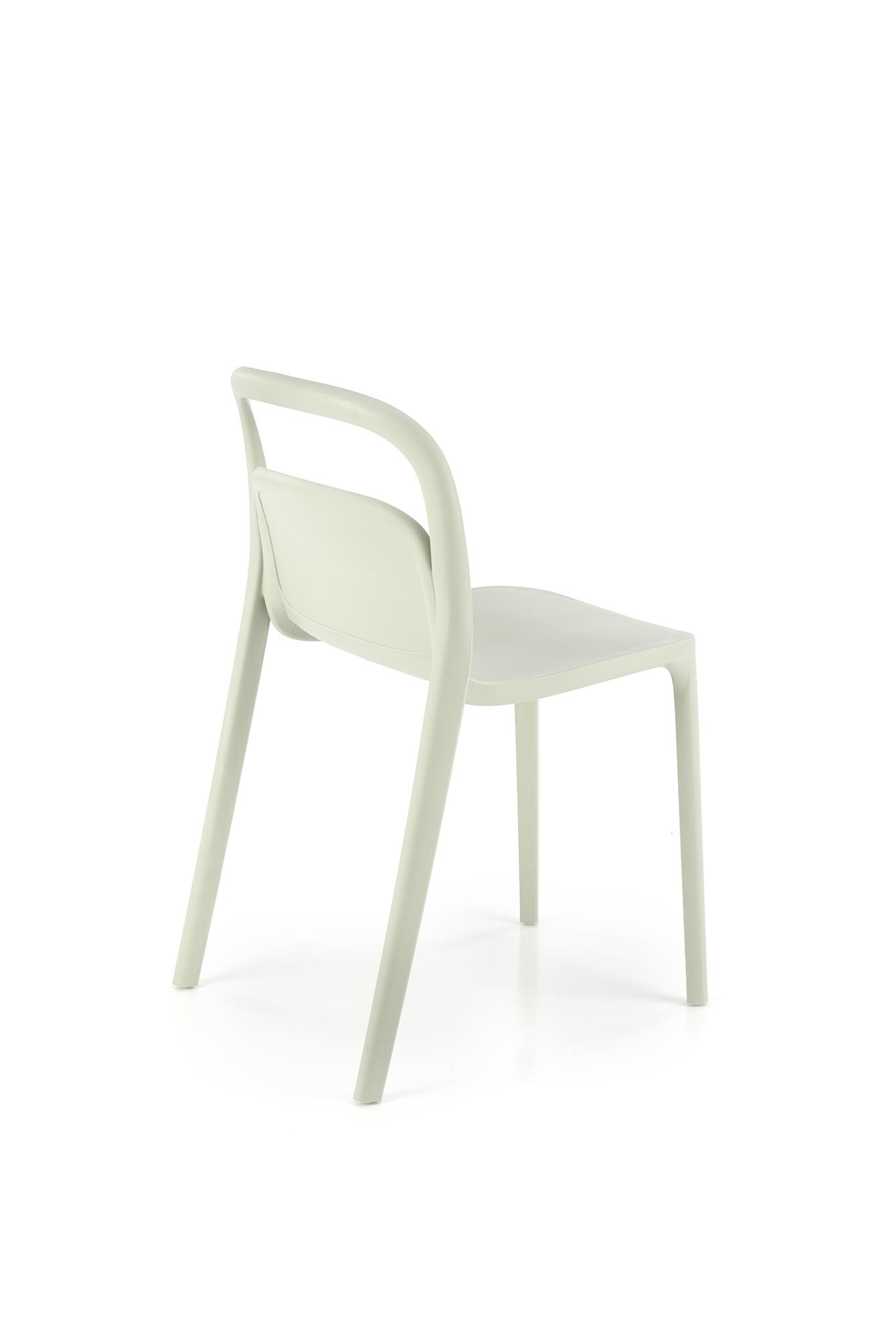 Krzesło z tworzywa K490 miętowy