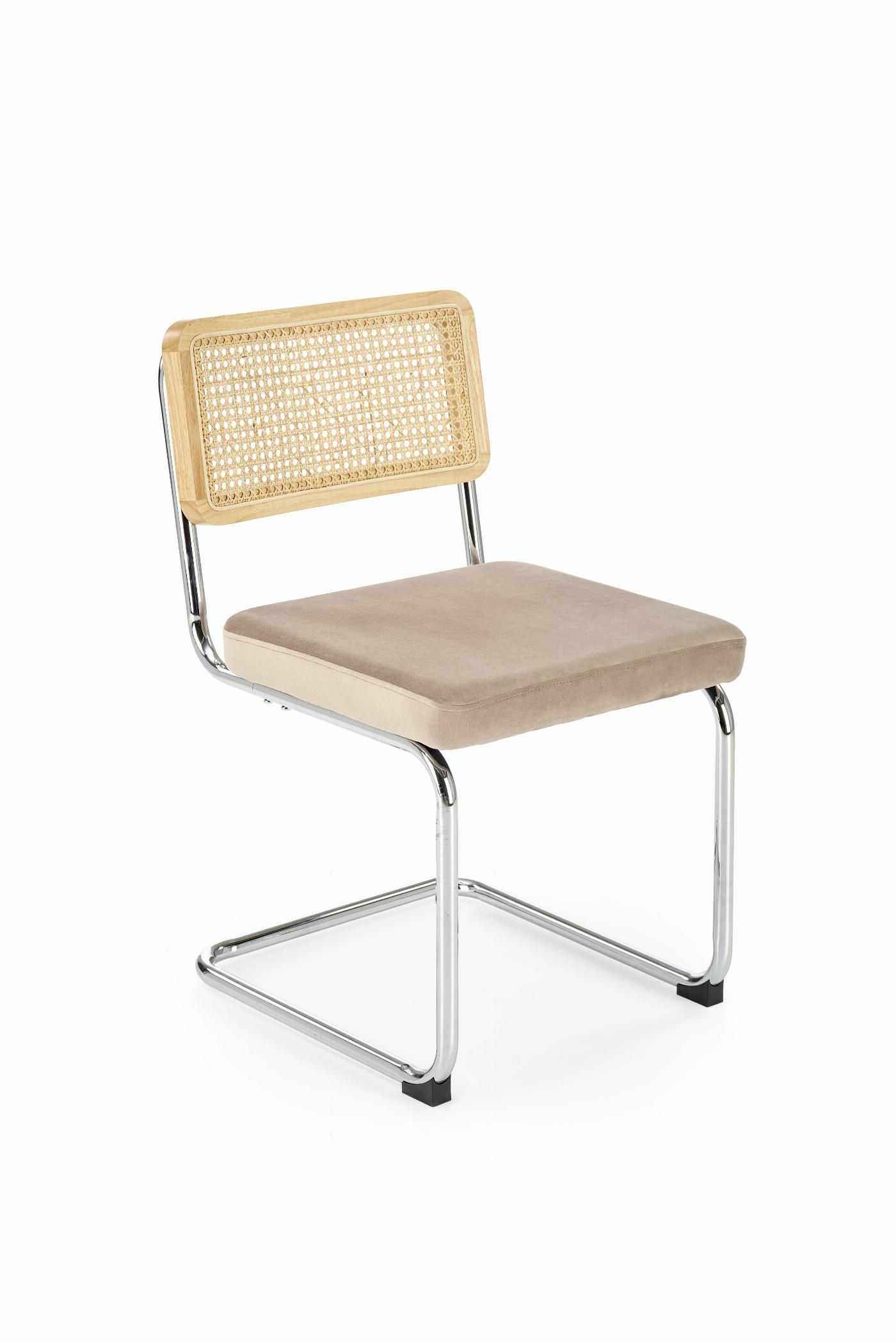 K504 krzesło beżowy / naturalny