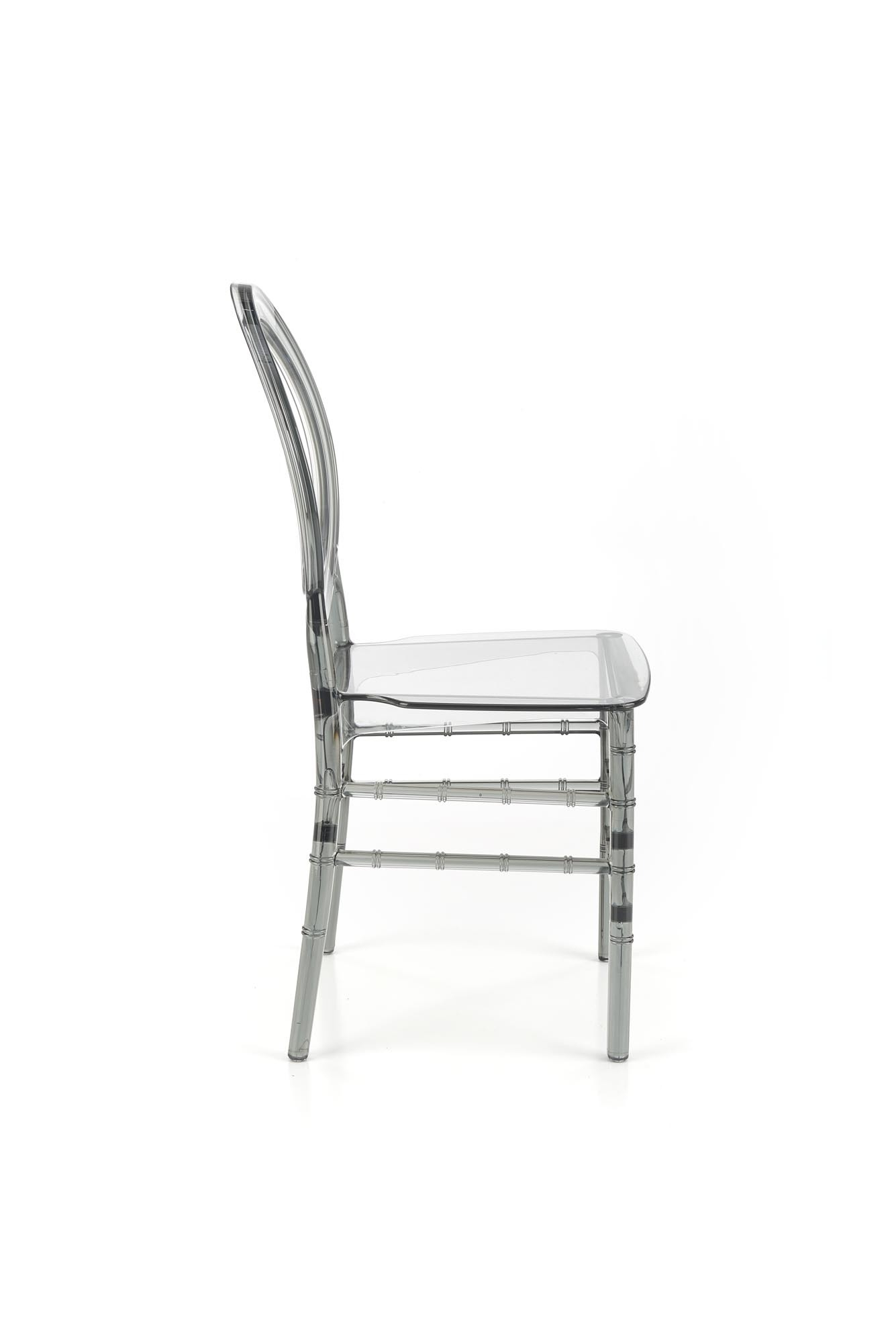K513 krzesło poliwęglan, dymiony