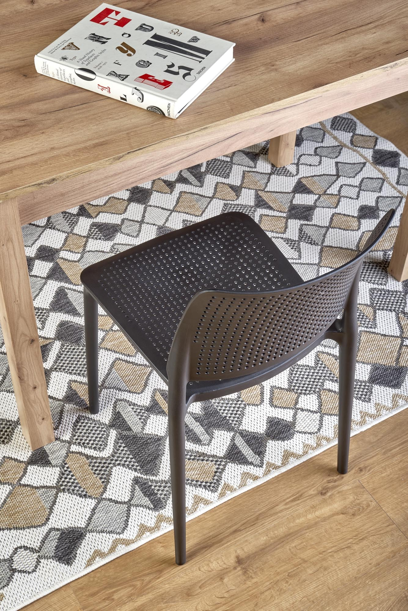 KSAWERY stół 120/68/76 cm, kolor dąb craft