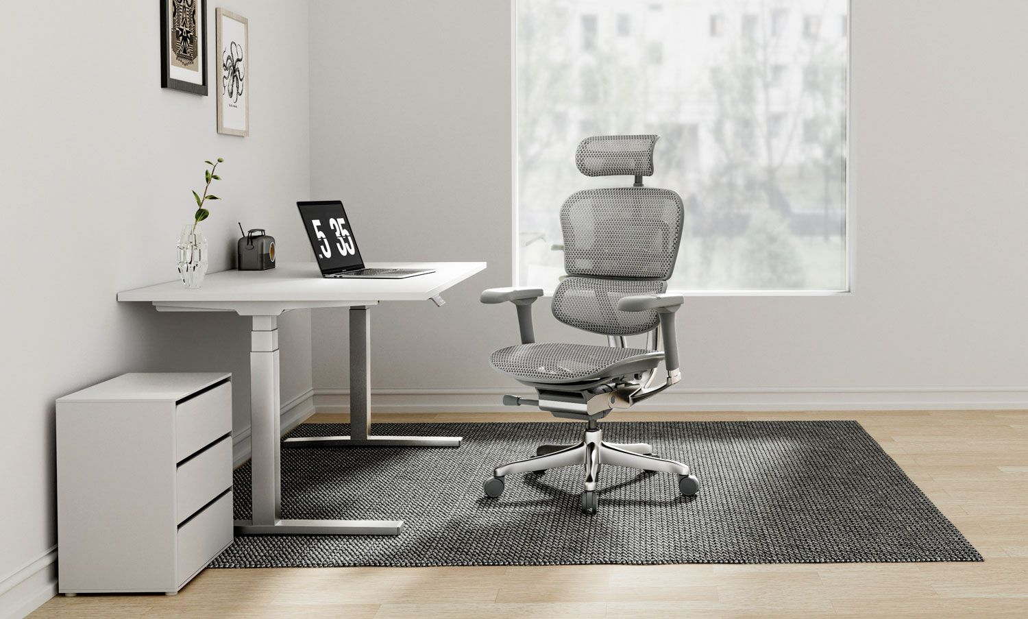 Fotel Ergohuman 2 Elite ST GS Grey
